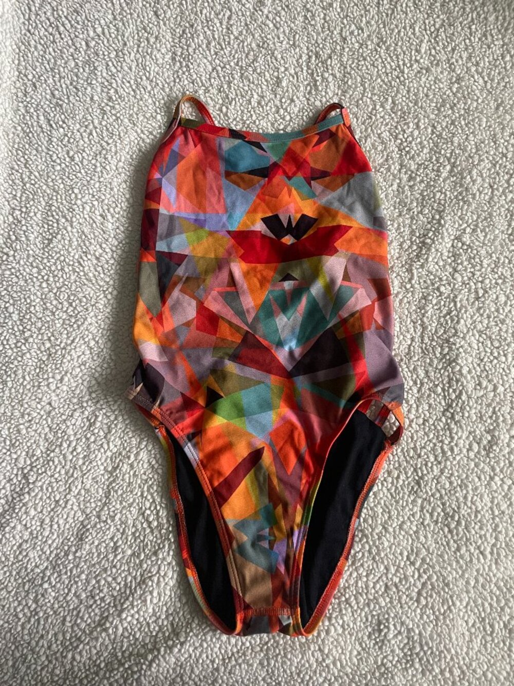 Jolyn Gavin One Piece Swimsuit Geometric Athletic